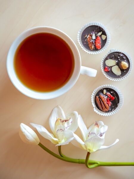 Tea and Chocolate are sure to delight!