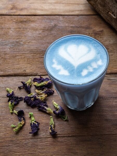 Elevate Sales with Matcha Alternatives The blue beauty of Butterfly Pea Flower Powder.