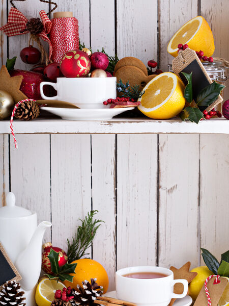 Seasonal Strategies for Your Tea Shop Seasonal vignettes evoke a festive spirit.