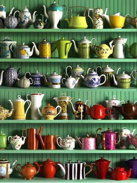 Choosing a Teapot Beautiful collection.