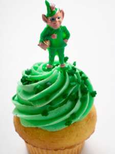 Top O'the Morning! Leprechaun at work.