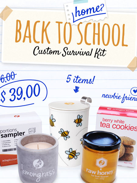 Tea Gifts Ideas for Back-to-School and Beyond Example of a teacher gift combo.