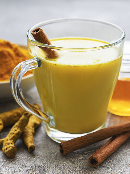 New Year Wellness Teas Golden Chai Latte