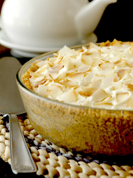 Introducing White Toasted Coconut Tea Creamy Toasted Coconut Tea is like a Coconut Cream Pie!