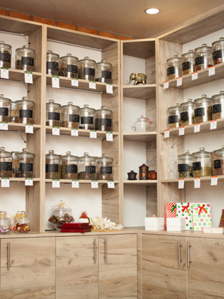 Welcoming Customers with a 30-Second Tour Your wall of tea can be intimidating - a 30 second tour will help!