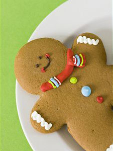 What's New? - November 2009 Gingerbread guy, chillin' out.